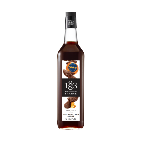 1883 Terry's Chocolate Orange Syrup (6 x 1ltr) - Glass Bottle 1883 Terry's Chocolate Orange Syrup (6 x 1ltr) - Glass Bottle