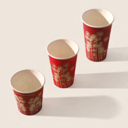 9oz Paper Vending Cup "SWIRL" (1000) SLUSH, HOT DRINKS COLD DRINKS