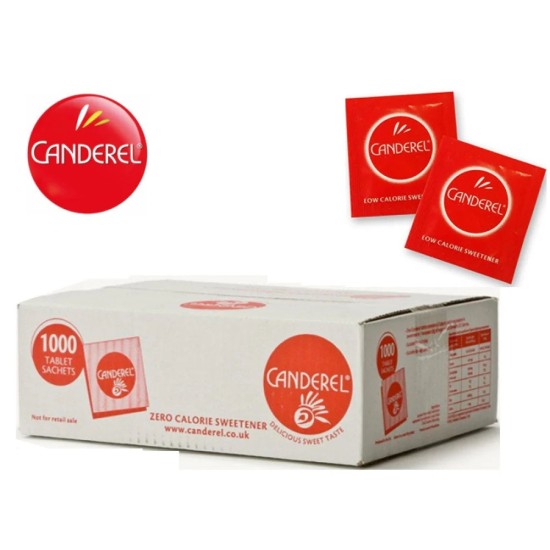 Canderel Red Sweetener Sachet Tablets (1000) Canderel Red Sweetener Sachet Tablets (1000)