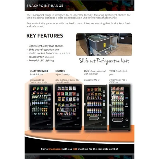 Quinto Max - Snack Vending Machine Quinto Max - Snack Vending Machine