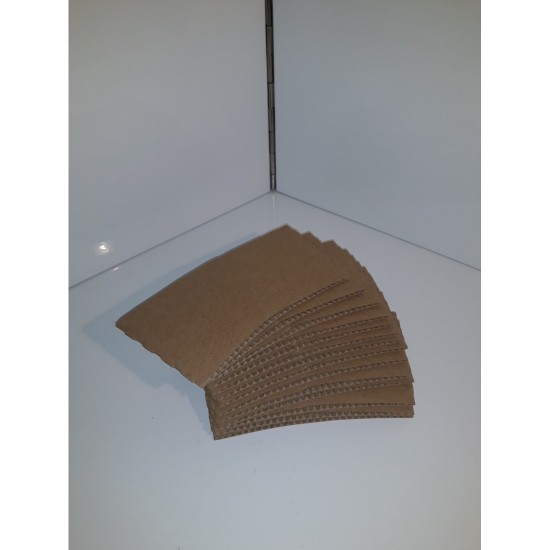 Cup sleeve 12/16oz Large Brown cup insulator sample (1) Cup sleeve 12/16oz Large Brown cup insulator sample (1)