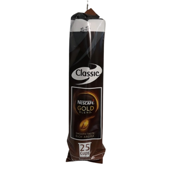 InCup Drinks Sleeves for Vending Machines - 73mm - Nescafe Gold Blend - White Coffee (25) InCup Drinks Sleeves for Vending Machines - 73mm - Nescafe Gold Blend - White Coffee (25)