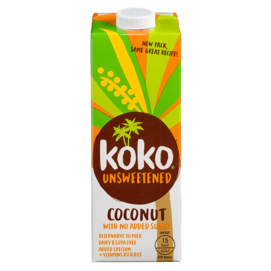 Koko Long Life Plant-Based Milk Alternative - Unsweetened (1L) Koko Long Life Plant-Based Milk Alternative - Unsweetened (1L)