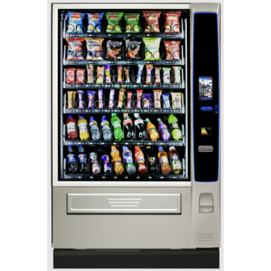 Crane Snacks & Cold Drinks Vending Machine (inc. Credit Card Reader) Crane Snacks & Cold Drinks Vending Machine (inc. Credit Card Reader)