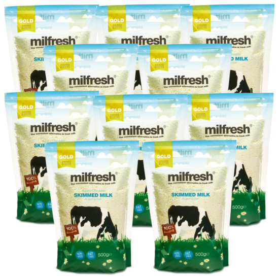 Milfresh Gold 10 x 500g - Skimmed milk granules for vending machines Milfresh Gold 10 x 500g - Skimmed milk granules for vending machines