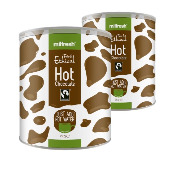 Milfresh Fair & Ethical Instant Hot Chocolate (2kg) Milfresh Fair & Ethical Instant Hot Chocolate (2kg)