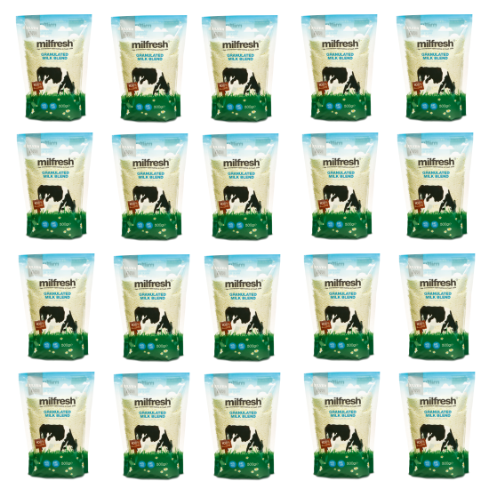 Milfresh Silver 20 x 500g - 1 Free Pack* - Granulated Milk Blend Milfresh Silver 20 x 500g - 1 Free Pack* - Granulated Milk Blend