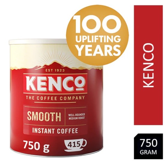 Kenco Smooth Instant Coffee (750g tin) - 415 Cups Kenco Smooth Instant Coffee (750g tin) - 415 Cups