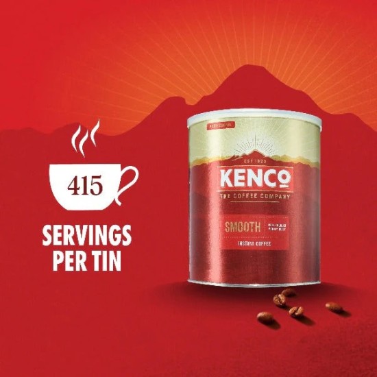 Kenco Smooth Instant Coffee (750g tin) - 415 Cups Kenco Smooth Instant Coffee (750g tin) - 415 Cups