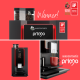 Primo Touch Bean-to-cup Coffee Machine w/ Touch Screen Primo Touch Bean-to-cup Coffee Machine w/ Touch Screen