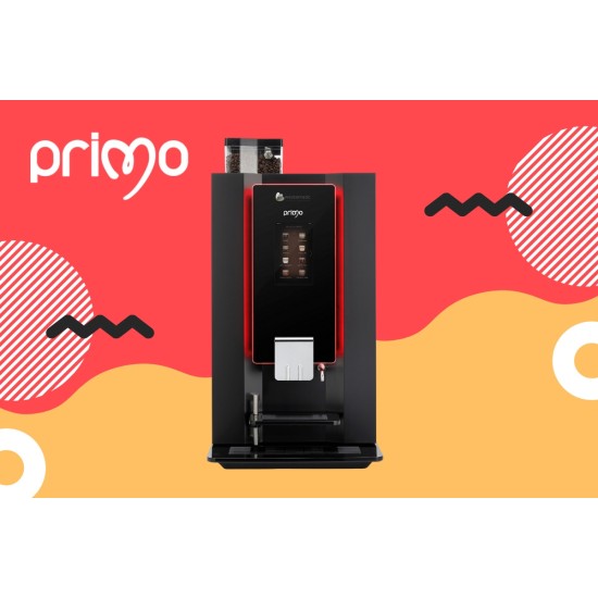 Primo Touch Bean-to-cup Coffee Machine w/ Touch Screen Primo Touch Bean-to-cup Coffee Machine w/ Touch Screen