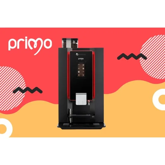 Primo Touch Bean-to-cup Coffee Machine w/ Touch Screen Primo Touch Bean-to-cup Coffee Machine w/ Touch Screen
