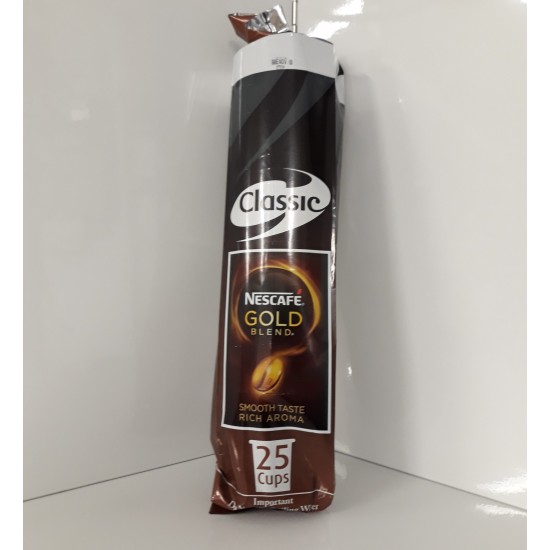 InCup Drinks Sleeves for Vending Machines - 73mm - Nestle Gold Blend - White Coffee (12 x 25) InCup Drinks Sleeves for Vending Machines - 73mm - Nestle Gold Blend - White Coffee (12 x 25)