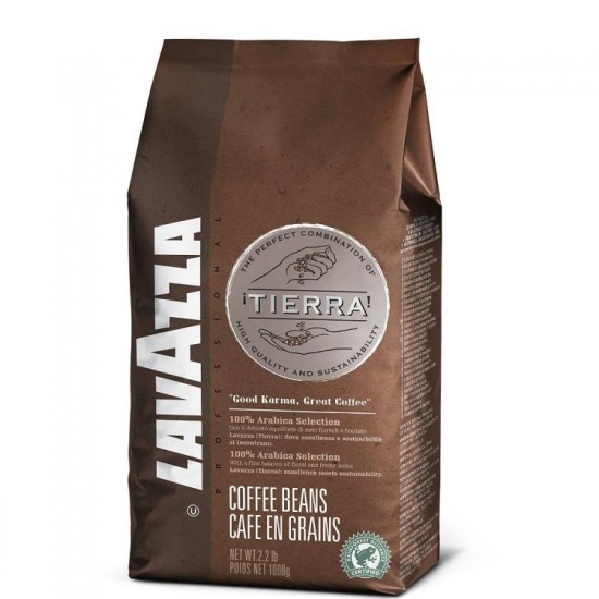 Lavazza Tierra Coffee Beans (6 x 1kg) - 100% Arabica, Rainforest Alliance certified Lavazza Tierra Coffee Beans (6 x 1kg) - 100% Arabica, Rainforest Alliance certified