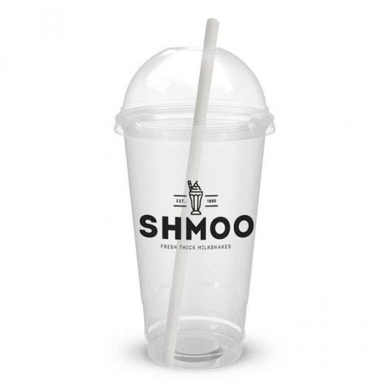 Shmoo Cups Large recycleable plastic (Inc Paper Straws) - 22oz / 625ml (80) Shmoo Cups Large recycleable plastic (Inc Paper Straws) - 22oz / 625ml (80)