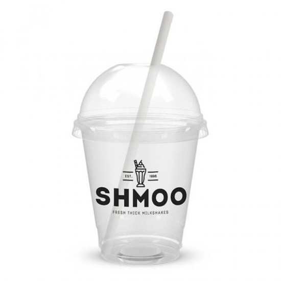 Shmoo Cups small recycleable plastic (Inc Paper Straws) - 13oz / 369ml (120) Shmoo Cups small recycleable plastic (Inc Paper Straws) - 13oz / 369ml (120)