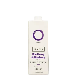Simply Smoothie - Blackberry & Blueberry (12 x 1ltr)