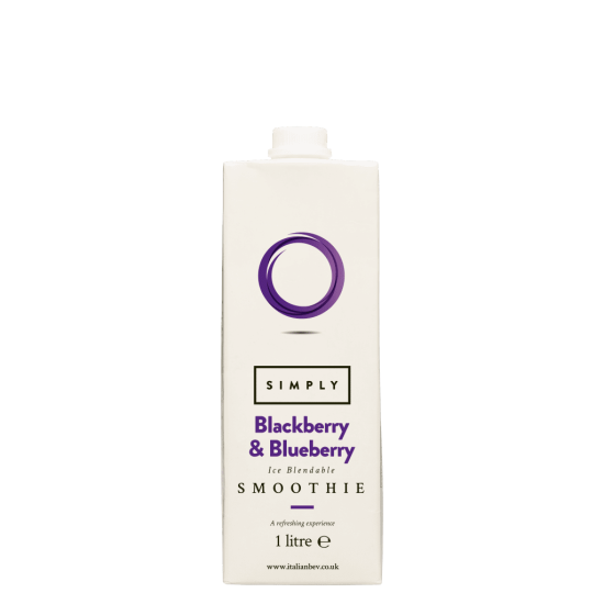 Simply Smoothie - Blackberry & Blueberry (12 x 1ltr) Simply Smoothie - Blackberry & Blueberry (12 x 1ltr)
