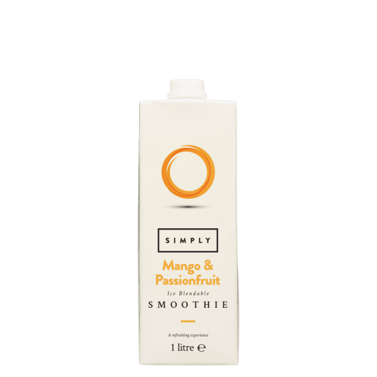 Simply Smoothie - Mango & Passion Fruit (12 x 1ltr) Simply Smoothie - Mango & Passion Fruit (12 x 1ltr)