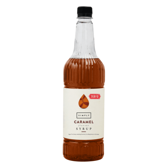 Coffee syrup - IBC Simply Caramel Sugar Free Syrup (1LTR) - Vegan & Halal Certified Coffee syrup - IBC Simply Caramel Sugar Free Syrup (1LTR) - Vegan & Halal Certified
