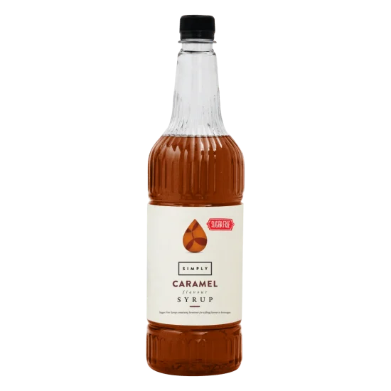 Coffee syrup - IBC Simply Caramel Sugar Free Syrup (1LTR) - Vegan & Halal Certified Coffee syrup - IBC Simply Caramel Sugar Free Syrup (1LTR) - Vegan & Halal Certified