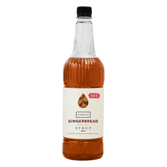 Coffee syrup - IBC Simply Gingerbread Sugar Free Syrup (1LTR) - Vegan & Halal Certified Coffee syrup - IBC Simply Gingerbread Sugar Free Syrup (1LTR) - Vegan & Halal Certified