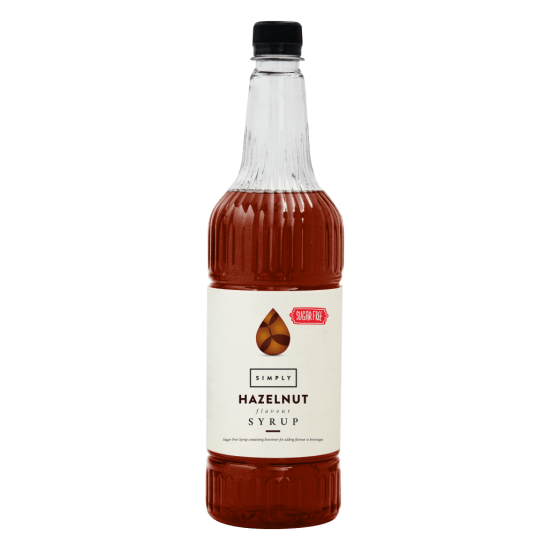 Coffee syrup - IBC Simply Hazelnut Sugar Free Syrup (1LTR) - Vegan, Nut-Free & Halal Certified Coffee syrup - IBC Simply Hazelnut Sugar Free Syrup (1LTR) - Vegan, Nut-Free & Halal Certified