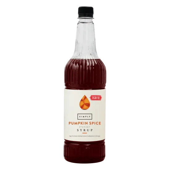 Coffee syrup - IBC Simply Pumpkin Spice Sugar Free Syrup (1LTR) - Vegan Coffee syrup - IBC Simply Pumpkin Spice Sugar Free Syrup (1LTR) - Vegan
