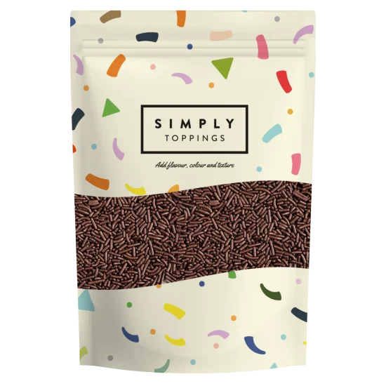 Simply Chocolate Sugar Strands (500g)