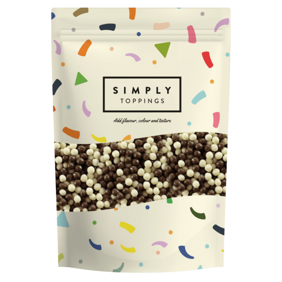 Simply Mini Milk, White & Plain Chocolate Coated Balls (4 x 500g) Simply Mini Milk, White & Plain Chocolate Coated Balls (4 x 500g)
