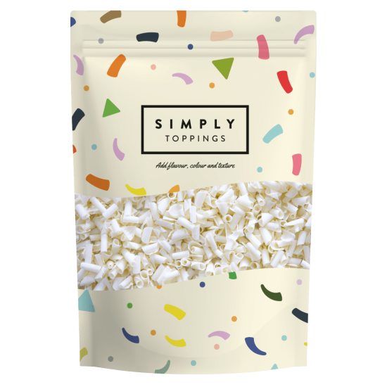 Simply White Chocolate Curls (300g) Simply White Chocolate Curls (300g)