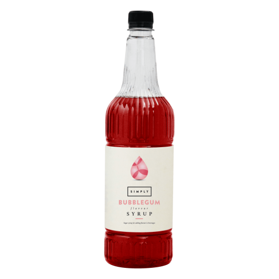 Coffee syrup - IBC Simply Bubblegum Syrup (1LTR) - Vegan, Nut-Free & Halal Certified Coffee syrup - IBC Simply Bubblegum Syrup (1LTR) - Vegan, Nut-Free & Halal Certified
