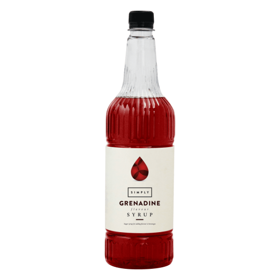 Coffee syrup - IBC Simply Grenadine Syrup (1LTR) - Vegan & Halal Certified Coffee syrup - IBC Simply Grenadine Syrup (1LTR) - Vegan & Halal Certified