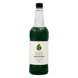 Coffee syrup - IBC Simply Pistachio Syrup (1LTR) - Vegan, Nut-Free & Halal Certified