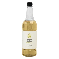 Coffee syrup - IBC Simply Vanilla Syrup (1LTR) - Vegan, Nut-Free & Halal Certified