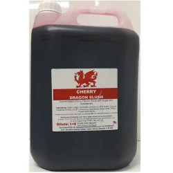 Cherry Slush Syrup (5 litres) - Slush, Slushy, Slushie, Slush Puppy, Slush Puppie