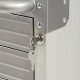 Lockable Trolley Base 2-Door Rolling Cabinet Lockable Trolley Base 2-Door Rolling Cabinet